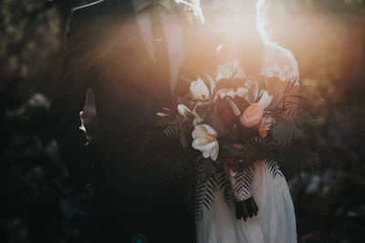 Anya and Finn on their elopement at the Olympic Peninsula coast
